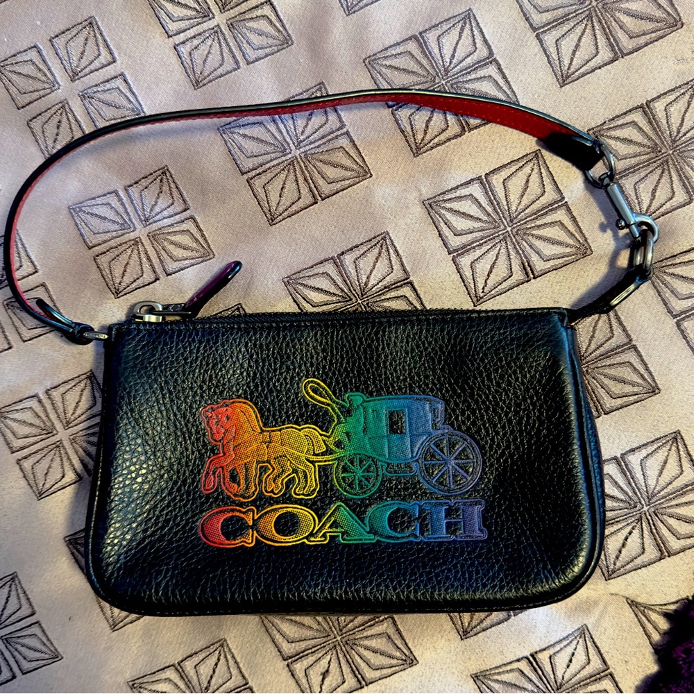 Small Coach Pride shoulder bag